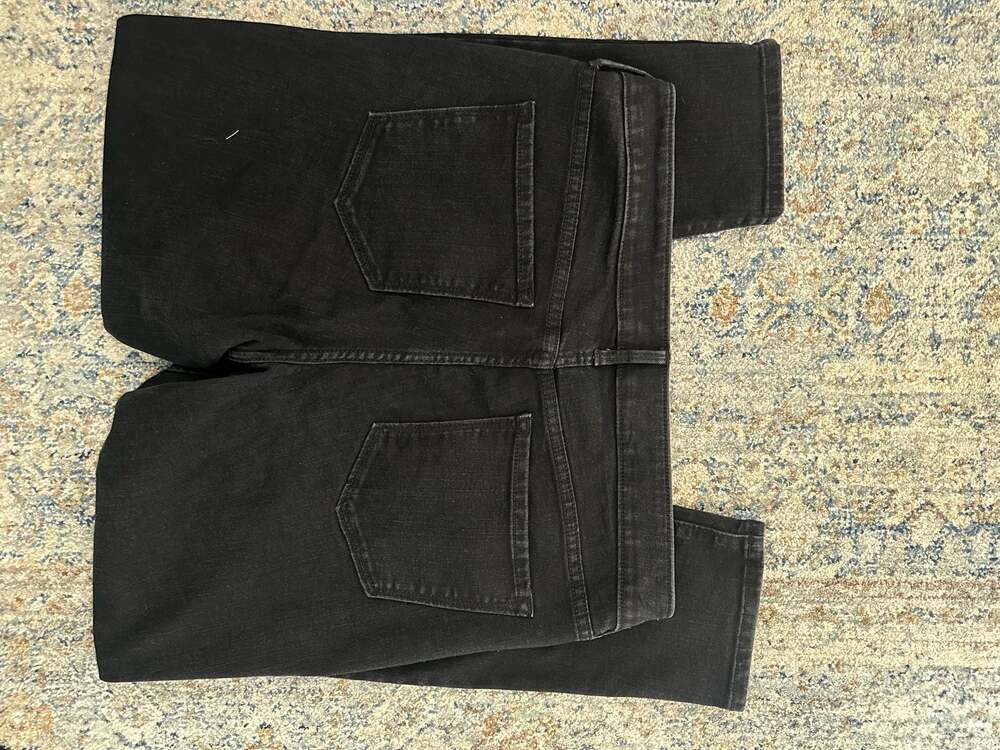 Old Navy Rockstar Women's Size 25x40 Super Skinny High Rise Black Jeans - Picture 3 of 3